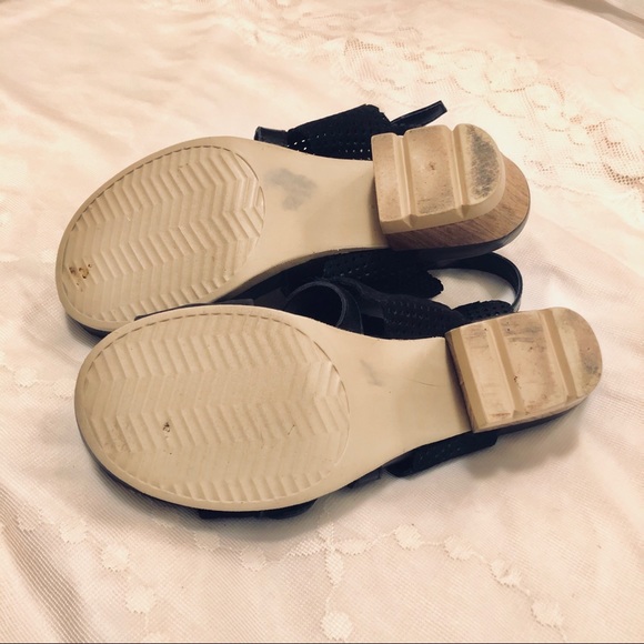 OTBT Take Off Heeled Sandals, Size 8 Leather upper - Picture 8 of 8